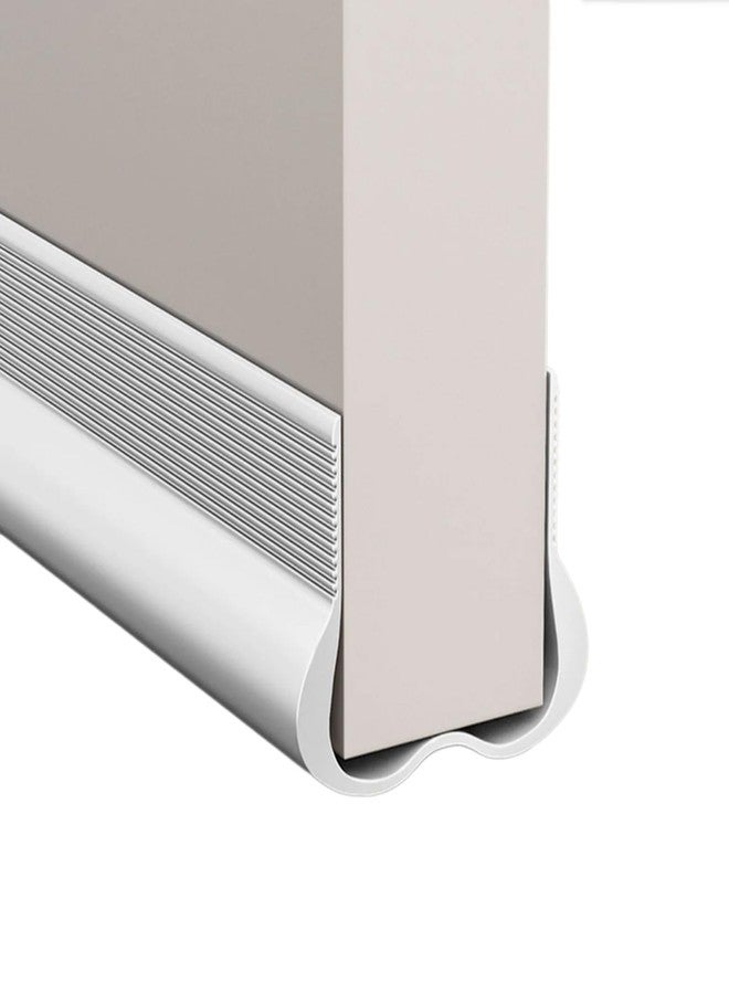 Muloo Soundproof Door Draft Stopper PVC Seal Strips Efficiency Door Bottom Sealing Strips for Noise Reduction & Insulation - Image 1